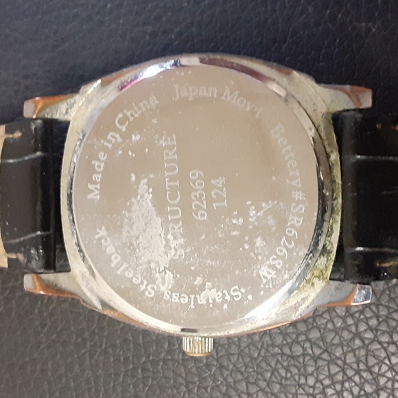 VINTAGE STRUCTURE 62369 SR626SW MEN'S WATCH NRMINT CONDITION - Picture 4 of 6